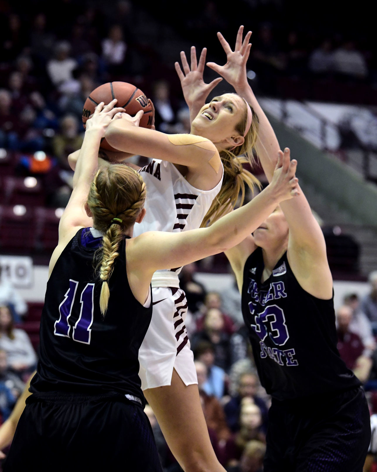 Lady Griz vs. Weber State 07
